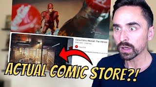 Comic Book Collector REACTS to Marvel Coke Commercial! Marvel Actually Embracing The LCS?!