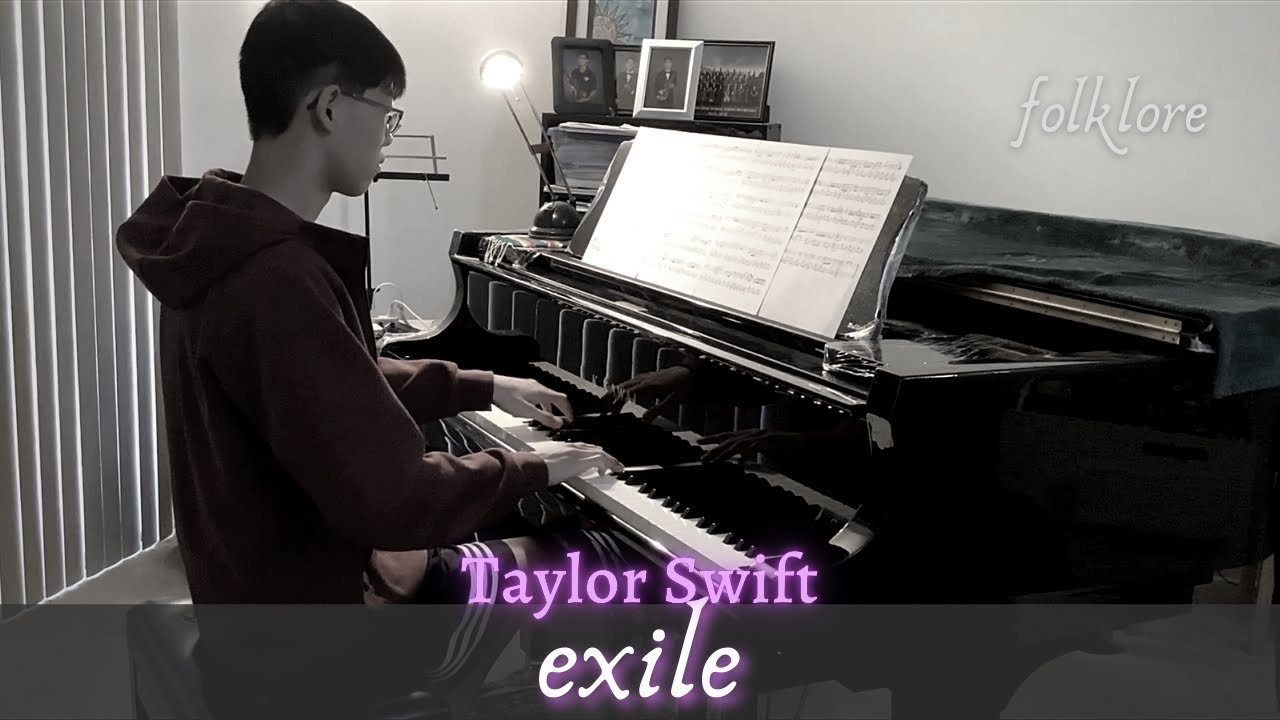 Taylor Swift: exile [feat. Bon Iver] (from folklore) | Piano Cover by Jin Kay Teo
