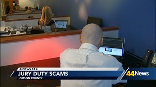 Gibson County Sheriff's Office warning of Jury Duty scams