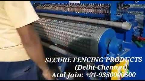 Automatic Welded Mesh Machine