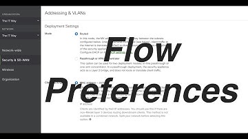 [HOW] to configure Flow Preferences in Cisco Meraki Security Appliance MX using Meraki Dashboard