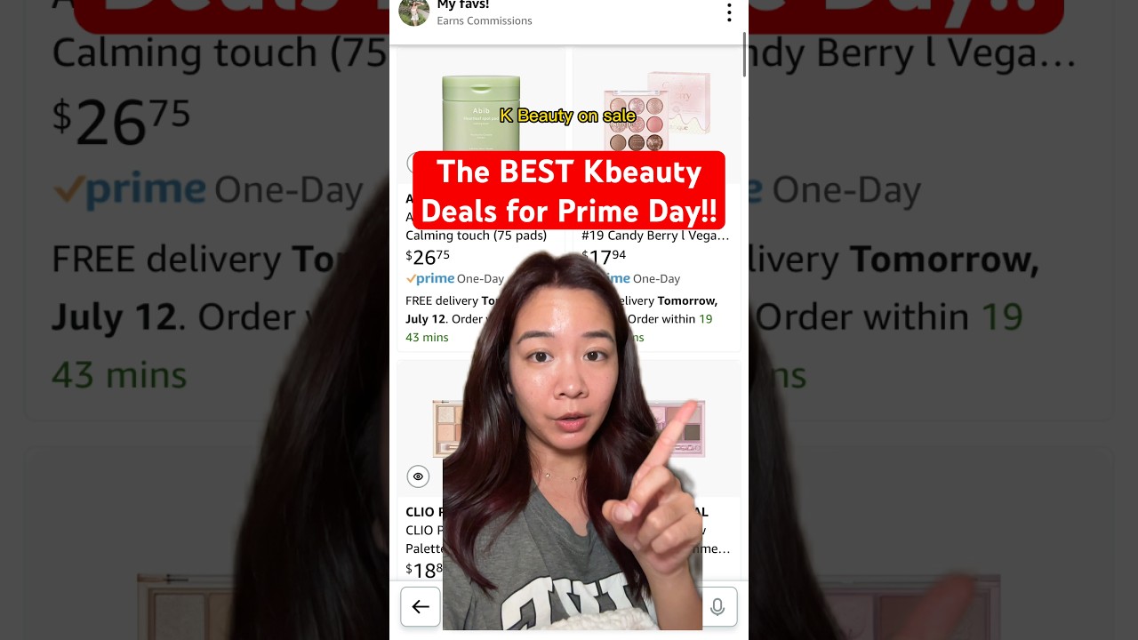 The BEST Kbeauty Prime Day Deals!