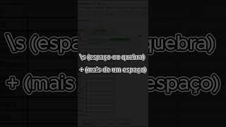 Como remover espaços no Google Planilhas com REGEXREPLACE