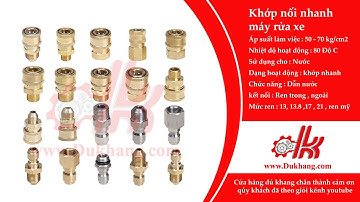 🌏Khớp nối nhanh máy rửa xe - súng rửa xe