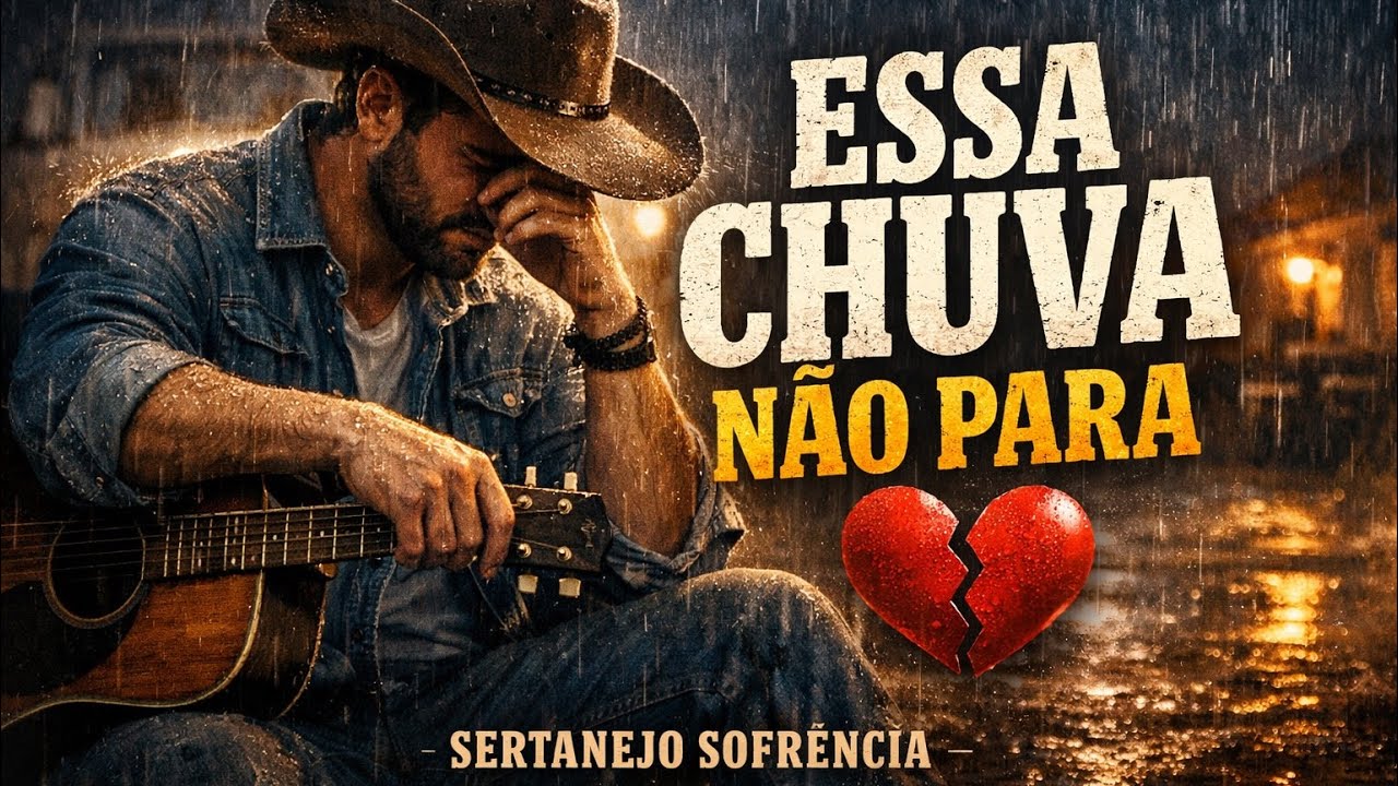 ESSA CHUVA NÃO PARA 🌧️💔 | Sertanejo Sofrência Que Machuca