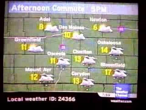 The Weather Channel Outage, Jan 22 2008 (1 of 2) | Doovi