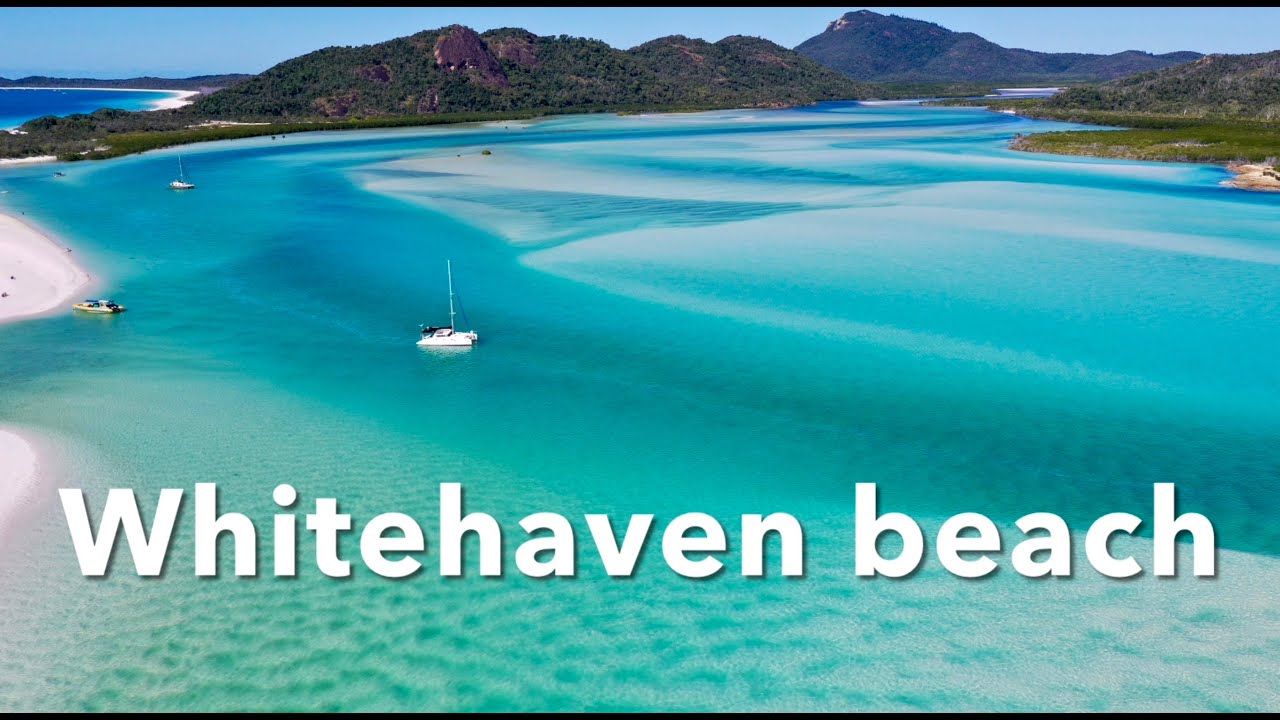 Whitsundays, Whitehaven Beach, Hill inlet, Great Barrier Reef