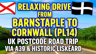 Travel vlog - How I Drove Through Dangerous Roads To Aldi Store Liskeard (PL14) From Travelodge Barnstaple