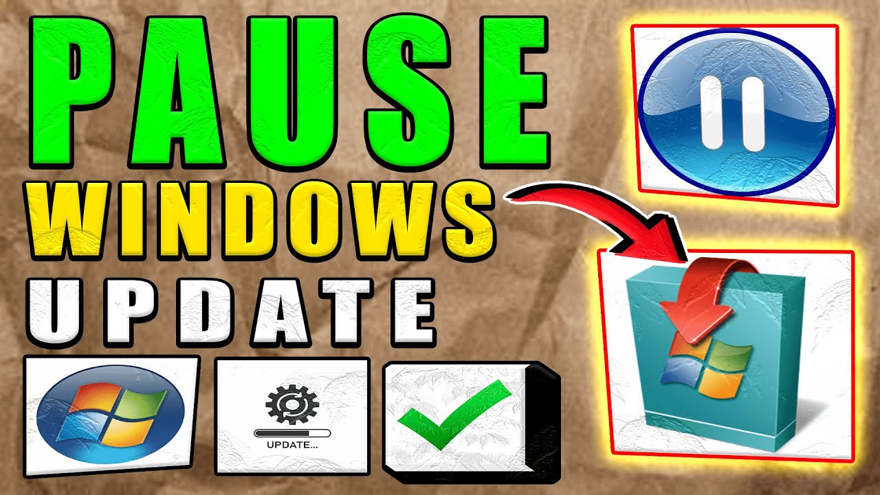 How To Pause Windows Update Tutorial (2025) - YouTube