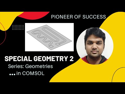 Helical Channel in COMSOL