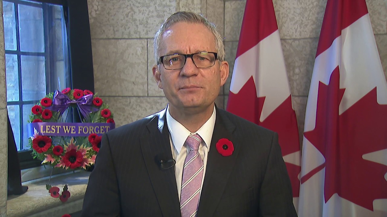 Remembrance Day Message from Ed Fast