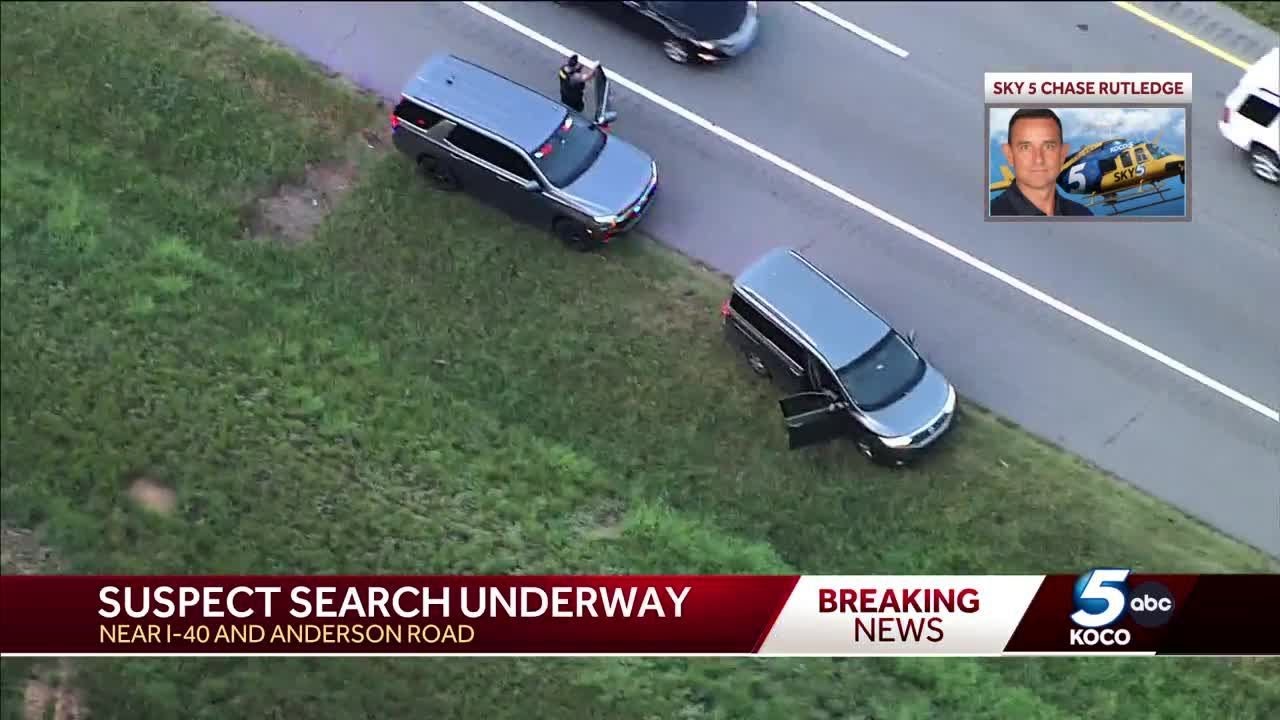 Police search for suspect who fled from traffic stop on I-40 and ran ...