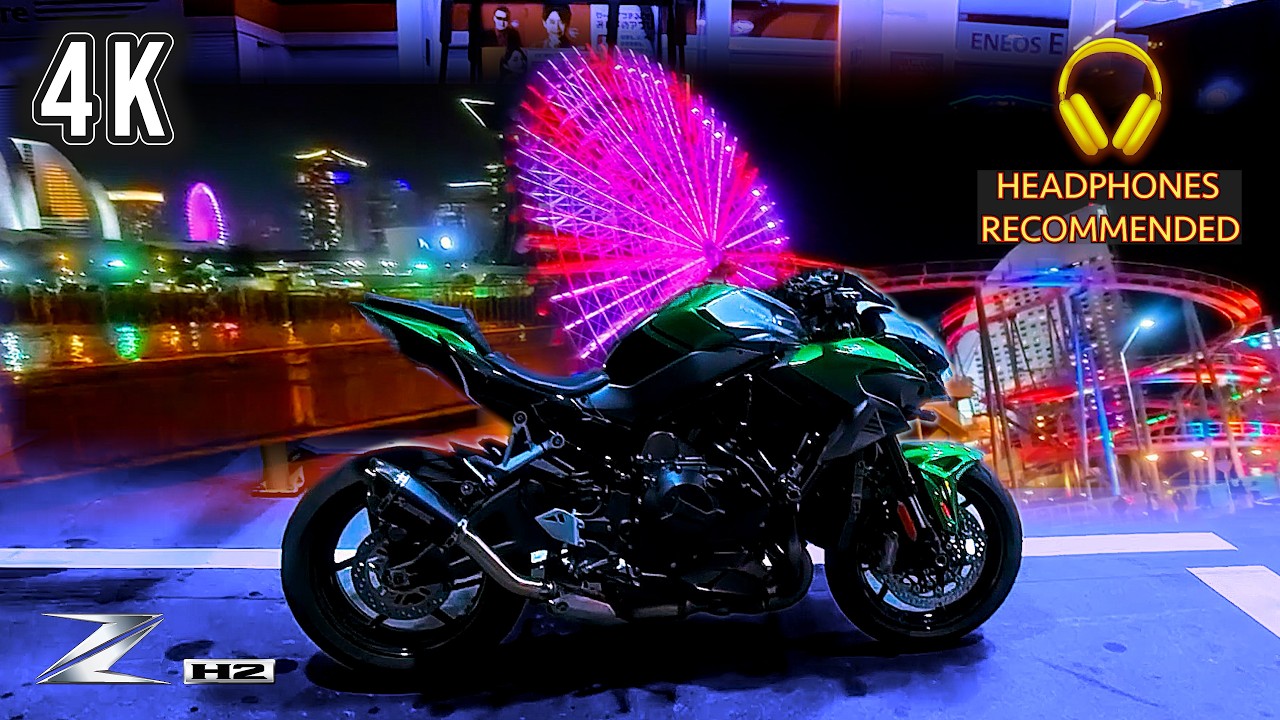 Yokohama After Dark | Z H2 Supercharger Night Ride 4K
