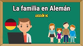 Miembros De La Familia En Aleman Youtube
