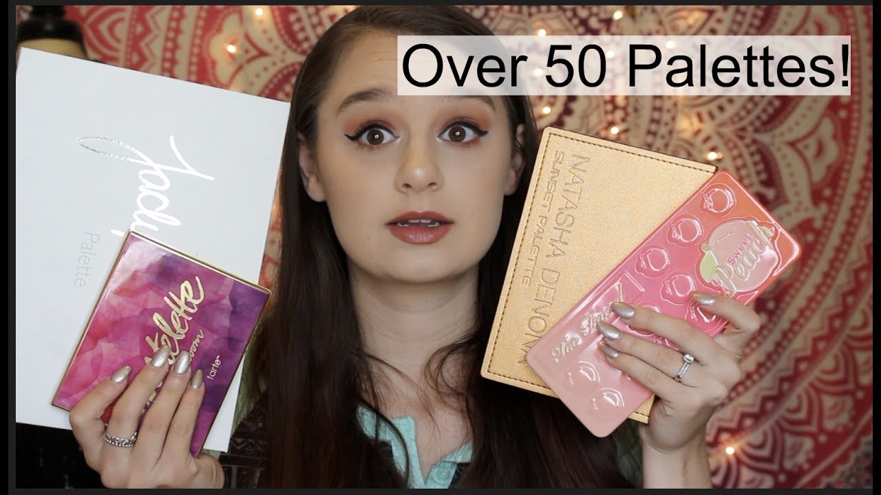 MASSIVE Eyeshadow Palette Collection 2017