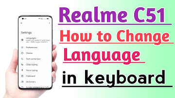 Realme C51 How to Change Language in keyboard | Keyboard ki language Change kare