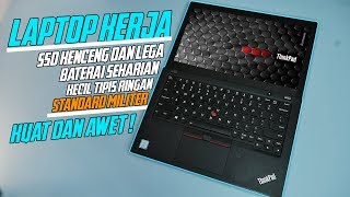 Laptop Kerja Spek Dewa Terkuat Dengan Bahan Carbon | Keyboard Nyaman | Review Lenovo Thinkpad X280