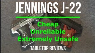 Jennings J22 Pistol Tabletop Review  Episode #202224