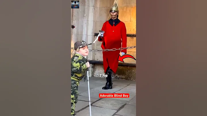 Blind Boy Salutes His Hero — And What the Guard Did Next Will Melt Your Heart ❤️