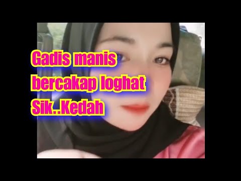 Gadis manis bercakap \