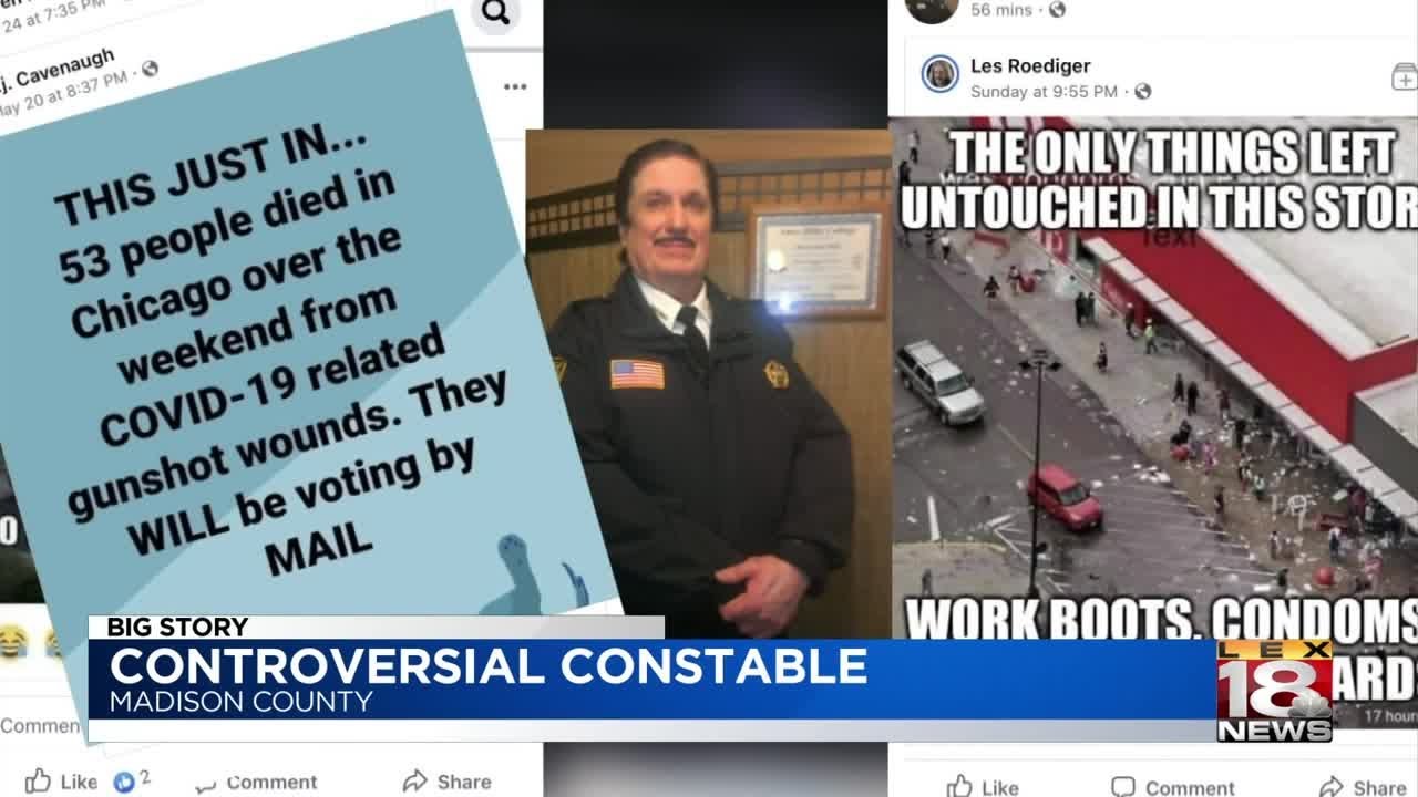 Madison County constable drawing criticism over Facebook shares