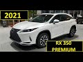 2021 Lexus RX 350 Premium Package Eminent White Pearl with Glazed Caramel Review of Feature and Look