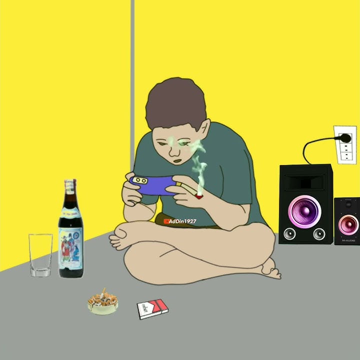 Story wa rokok an sambil main game
