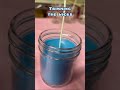 Making blue candles 💙 #shorts #relaxingvideos #cozy