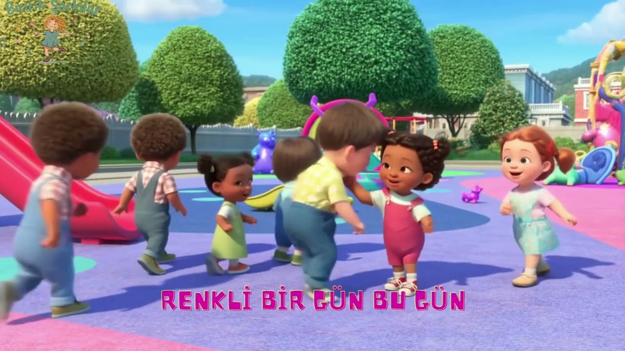 Renkli Bir Gün 🌈 | Neşeli Çocuk Şarkısı | Bıcırık Şarkılar