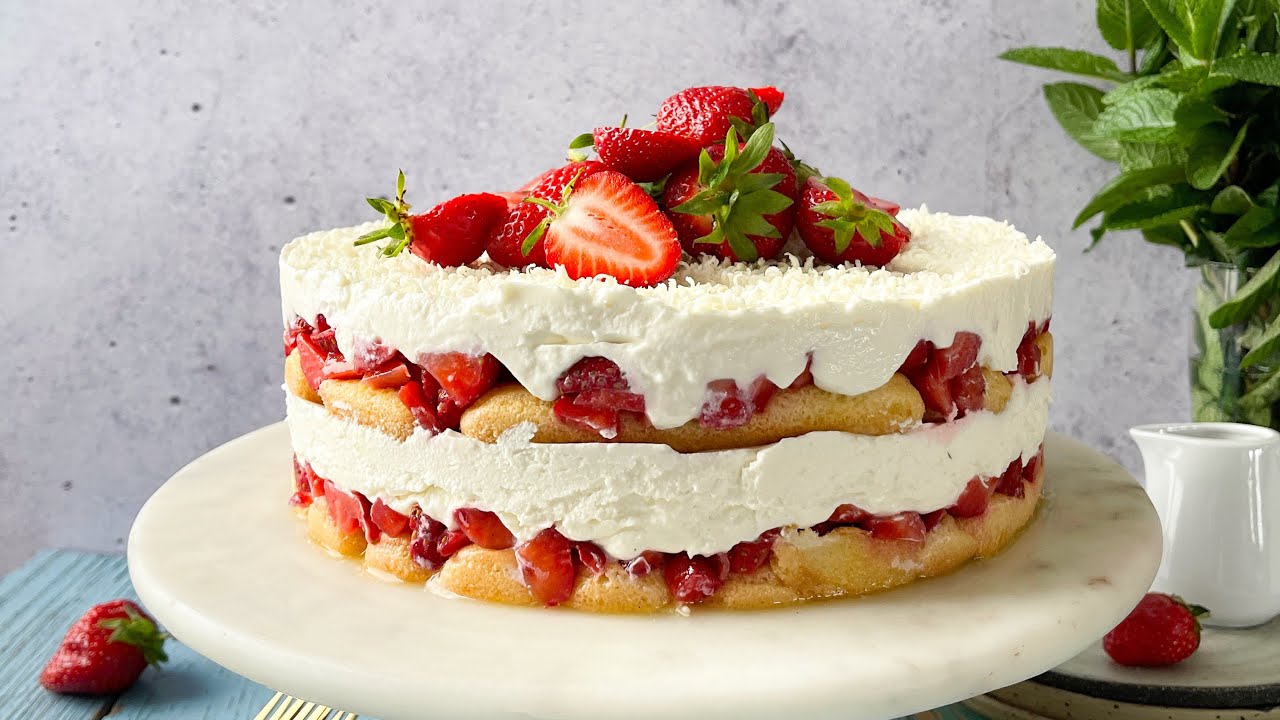 Jagodna torta  -  Fruttamisu