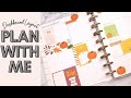 Plan with Me Happy Planner Dashboard Layout 11/22 - 11/29, 2020