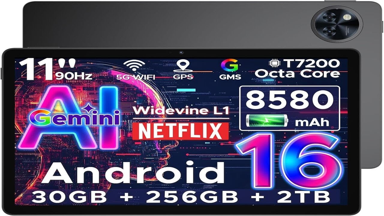 DOOGEE U11 Pro 2025 Newest Android 16 Tablet 11 Inch - YouTube