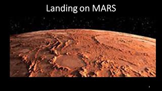 Landing on MARS - Organizational Behavior - C1