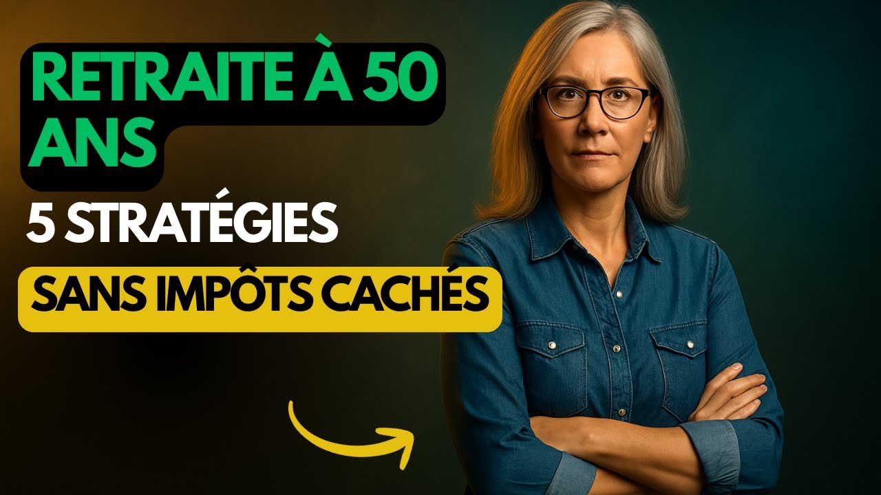 Retraite à 50 ans : 5 stratégies sans impôts cachés