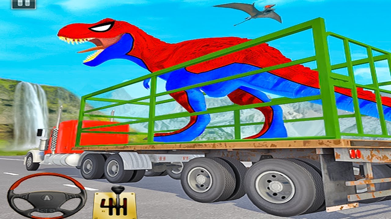 Wild Dino Truck Transport Game (By AI 360 Games) Android Gameplay