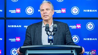 Winnipeg Jets GM Kevin Cheveldayoff end of season media availability