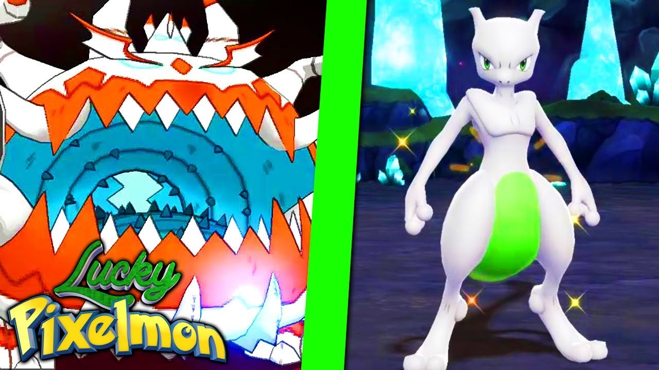 Minecraft Lucky Pixelmon - NIHILEGO vs MEGA MEWTWO X ! ESTE