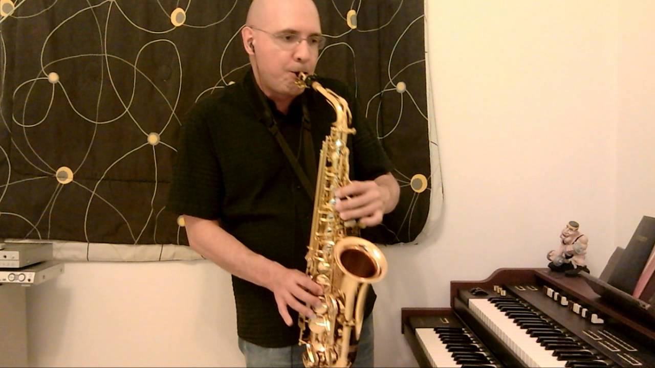Alto sax over 28 (Ab) Slow 12 Bar Blues Backing Track YouTube