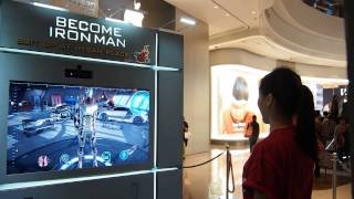 Become Iron Man virtual experience (Body-mapping motion sensor technology) Powered by Hot Toys