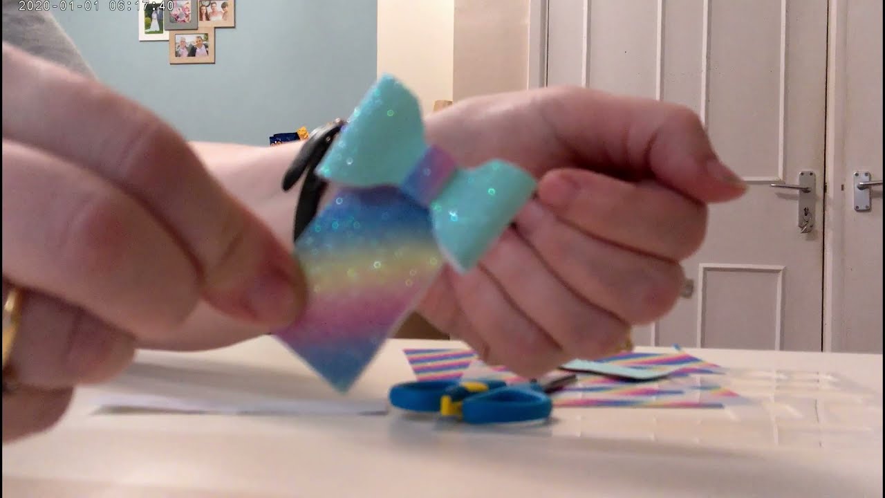 How To Make Faux Leather Snap Clips/Hair, Bookmarks