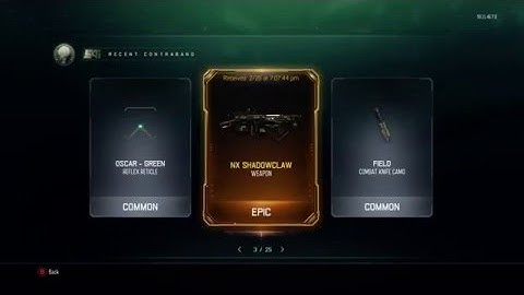 NX SHADOWCLAW, In a Common Supply Drop!!
