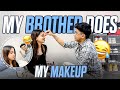 My Brother does my Makeup! Ft. @soulregaltos9810 *Best Makeup Artist*