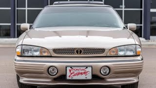 Coolest Cars of the 1990s: 1992 Pontiac Bonneville SSEi with the Supercharged 3800 Engine!