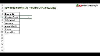 This Excel Trick Will Blow Your Mind   Textjoin Explained