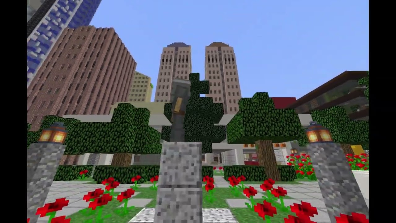 (MRT Server) My first Minecraft city on the MRT server, 4 years later