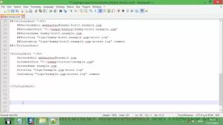 How to create virtual hosts in xampp server   part 1