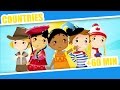 Countries of the World | Kid Song + 60Mins Nursery Rhymes for Children