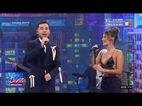 FER DENTE y JULI POGGIO ARRANCARON la NOCHE CANTANDO un TEMAZO