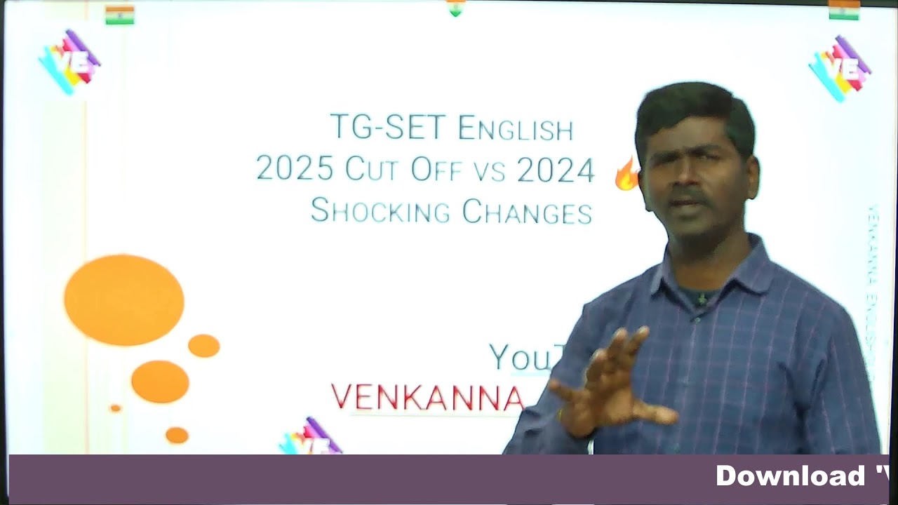TG-SET English 2025 Cut Off vs 2024 | Shocking Changes in Cutoff I VENKANNA ENGLISHGURU I