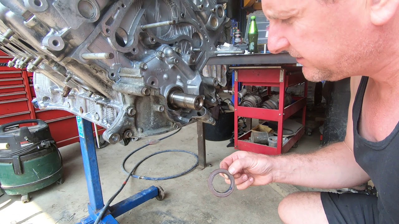 1uz front seal fitment Fitting front crankshaft seal on 1uzfe with